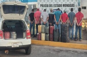 Policía de Monagas desmantela banda de tráfico de gasolina