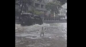 Reportan afectaciones en Caracas por fuertes lluvias