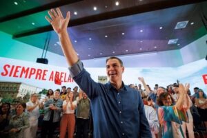 Sánchez obvia la amnistía y fija prioridades socieconómicas para la legislatura en su primer mitin como candidato