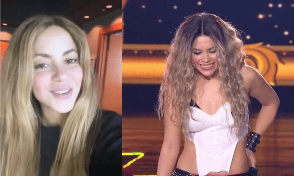 Shakira y su imitadora