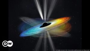 detectan por primera vez un agujero negro giratorio – DW – 29/09/2023
