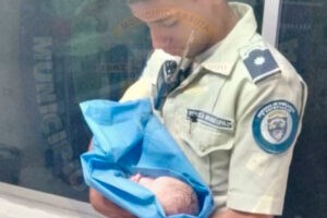otro bebé fue abandonado cerca del ambulatorio de las Minas de Baruta