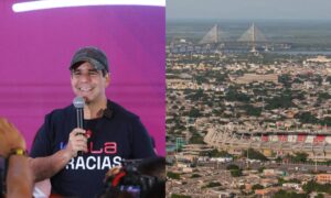 Alejandro Char felicitó a Carlos Pinedo Cuello, nuevo alcalde de Santa Marta - Barranquilla - Colombia