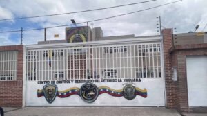 Centro de Control y Resguardo del Detenido de la Policía Nacional Bolivariana (PNB) en La Yaguara