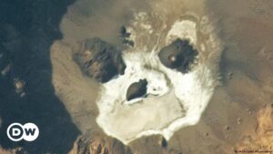 Astronauta observa "calavera gigante" en desierto del Sahara – DW – 06/11/2023