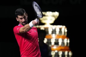 Copa Davis: Djokovic y Sinner se medirn por tercera vez en nueve das