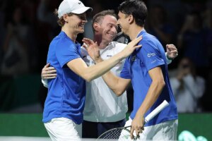 Copa Davis: La Italia de Sinner derriba a Serbia y buscar ante Australia su segunda Ensaladera