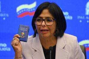 Delcy Rodríguez acusó a Guyana de interferir en los asuntos internos de Venezuela