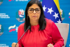 Delcy Rodríguez tildó de grosería que Guyana se oponga a referendo sobre Esequibo