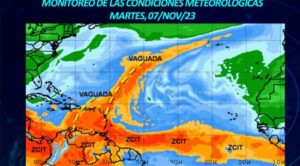 Dos sistemas de vaguadas causan fuertes lluvias en Venezuela