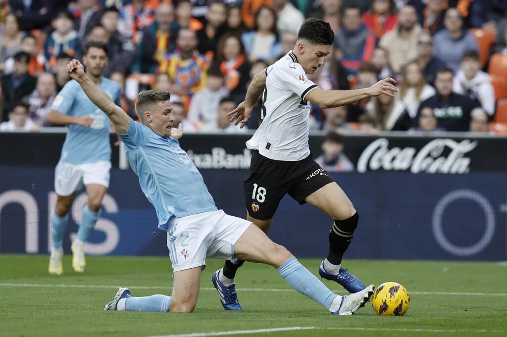 El Celta de Bentez no hace dao al Valencia | LaLiga EA Sports 2023