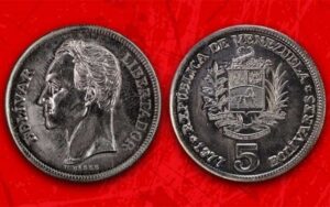 El negocio detrás de las viejas monedas de 5 bolívares que genera miles de dólares