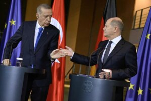 Erdogan se convierte en el primer jefe de gobierno que alza la voz en Berln por los palestinos