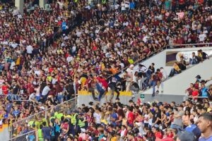 Federación Venezolana de Fútbol tomará pedidas tras violencia y daños causados por fanáticos durante partido con Ecuador en monumental de Maturín