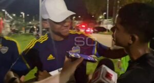 Frank Fabra, de Boca Juniors, hizo llorar a joven brasilero que quería conocerlo