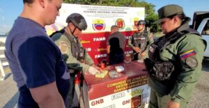 GNB arresta a concejal con 42 panelas de cocaína en Sur del Lago