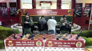 GNB incauta arsenal con armas de guerra que iba de Maracay a Colombia