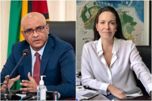 Guyana comparte posición de María Corina Machado de suspender el referéndum sobre el Esequibo