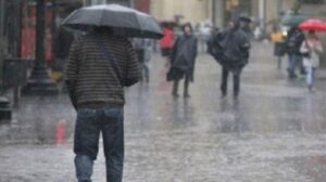Inameh alerta de lluvias al oriente y occidente del país este martes