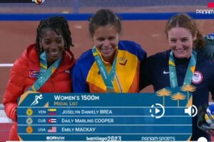 Joselyn Brea logró su segunda medalla de oro en los Juegos Panamericanos de Santiago (+Videos)