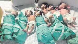 La treintena de bebés prematuros evacuados del hospital Shifa de Gaza serán trasladados a Egipto