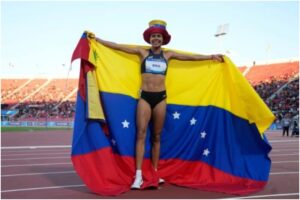La venezolana Joselyn Brea se alzó con la medalla de oro en el atletismo de los Juegos Panamericanos de Santiago (+Videos)
