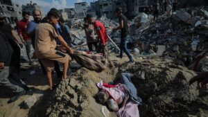 Las autoridades de Hamás anuncian más de 80 muertos en ataques en el campo de refugiados de Jabaliya