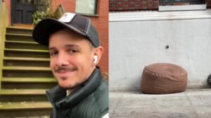 Latino salió a las calles de Nueva York para ver qué tira la gente a la basura y descubrió un increíble tesoro (VIDEO)