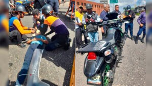 Liceísta fue arrollada por una moto en El Tigre