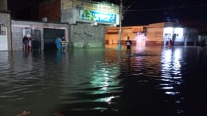 Lluvias en Cumaná causan inundaciones