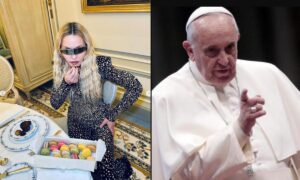 Madonna y Papa Francisco