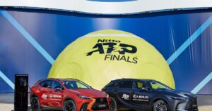 Más de 40 modelos electrificados se encargan del transporte de los jugadores de la Nitto ATP Finals