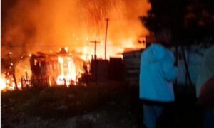 Incendio en Villanueva