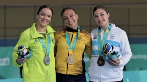 Oro y bronce en patinaje artístico en Santiago 2023