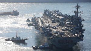 Portaaviones nuclear USS Carl Vinson llega a Corea del Sur – DW – 21/11/2023