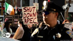 Protestas calientan calles de San Francisco previo a la APEC – DW – 13/11/2023