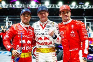 Red Bull conquistó el GP de Las Vegas con Verstappen y "Checo" Pérez en el podio