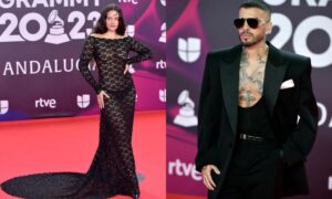 Rosalía y Rauw Alejandro protagonizaron un ‘incómodo’ momento en los Latin Grammy - Gente - Cultura