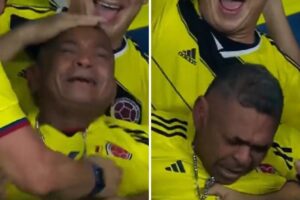 Tras ser liberado por el ELN el padre del colombiano Luis Díaz se desbordó de emoción por los goles de su hijo contra Brasil (+Video)