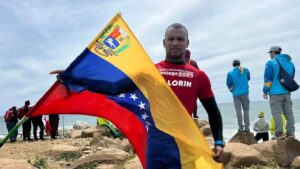 Venezuela loga otra medalla de plata en los Juegos Panamericanos en la disciplina de surf |