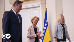 Von der Leyen reitera que Bosnia debe permanecer unida – DW – 01/11/2023