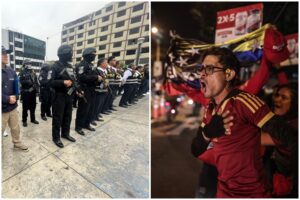 chavismo calificó de xenófobo el control de identidad en Lima para el partido contra Venezuela (+Fotos)