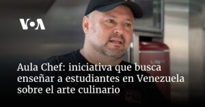 iniciativa que busca enseñar a estudiantes en Venezuela sobre el arte culinario