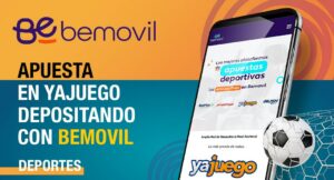 ▷ Deposita en YaJuego con BeMovil: $200.000 + 2 freebets