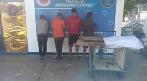 Capturan a cuatro personas por hurto de material estratégico en Maracaibo