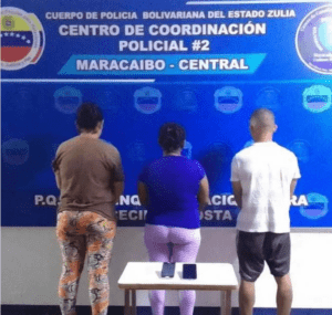 Cayeron presos los tres en Maracaibo