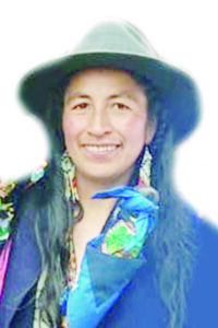 Patricia Jojoa, gobernadora indígena.