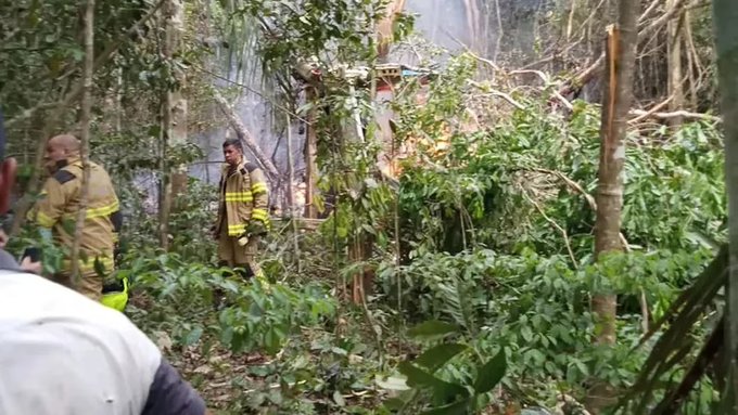 Cuatro muertos al caer una avioneta en un área residencial de un municipio brasileño - AlbertoNews