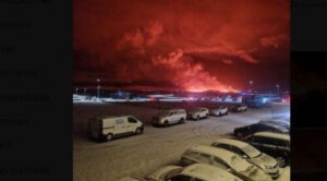 Declaran la emergencia en Islandia por erupción de volcán