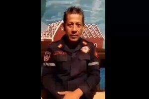 Detuvieron a teniente coronel de los Bomberos de Miranda por exigir el pago de un bono (Video)